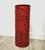 Large Beijing Carved Red Cinnabar-Style Lacquer Floor Vase or Umbrella Stand With Peonies & Pheasant For Sale - Image 9 of 12