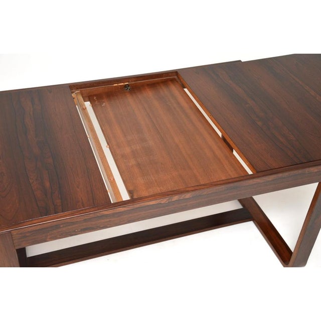 Brown Vintage Dining Table from Uniflex, 1960s For Sale - Image 8 of 10
