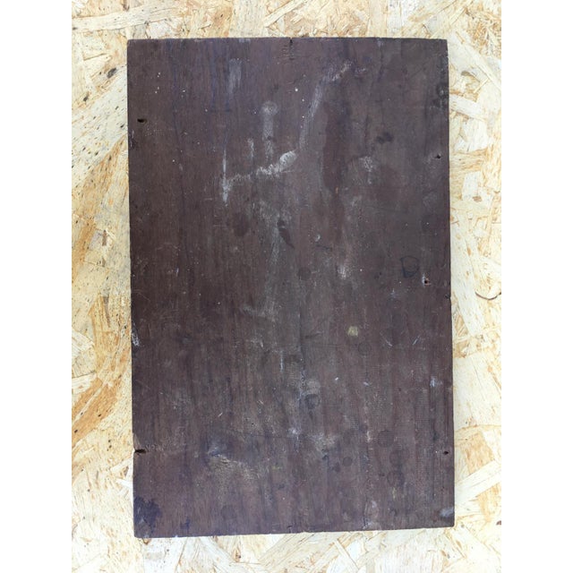 17th Century Original Oil on Wood Panel of St. Anthony of Padua For Sale - Image 10 of 18