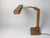 Wood Vintage Desk Lamp in Wood with a Gooseneck from Kk Crèation, 1970s For Sale - Image 7 of 14