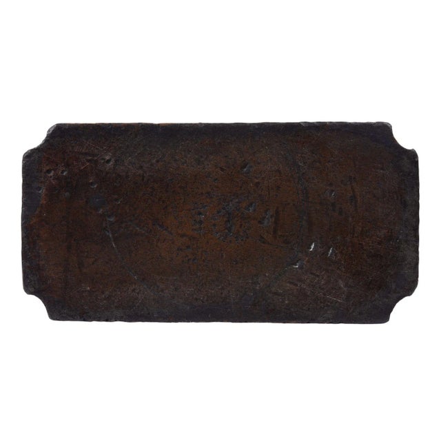 1900s Bronze Dog Paperweight Sculpture For Sale - Image 6 of 6