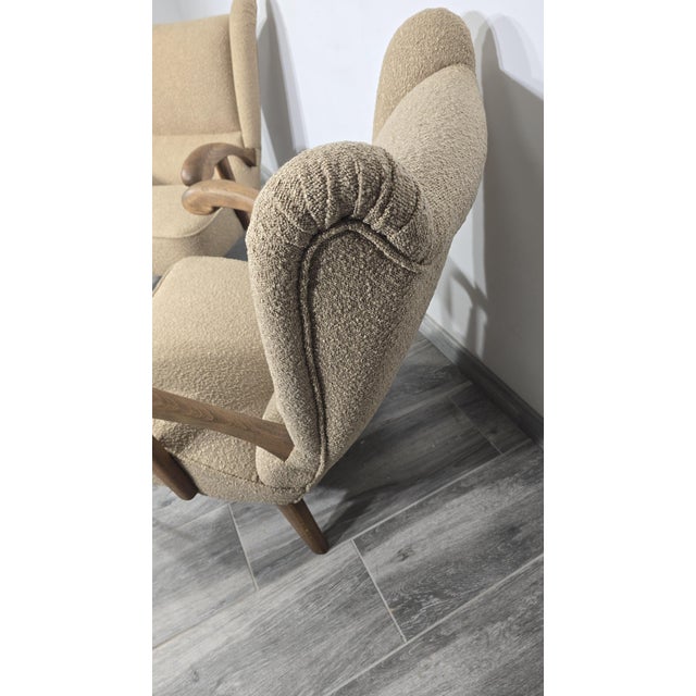 Vintage Armchairs by Krasna Jizba, 1960s, Set of 2 For Sale - Image 3 of 14