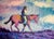 2020s Rider and the Sky Cowboy Painting by Joseph Christy For Sale - Image 5 of 6