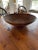 1970’s Large 20" Crespi Style Pencil Reed Footed Bowl For Sale - Image 10 of 10