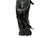 Metal Vintage Chinese Black Metal Bodhisattva Kwan Yin Buddha Statue For Sale - Image 7 of 11