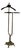 Brass and Wood Valet Stand from Maison Jansen, 1950s For Sale