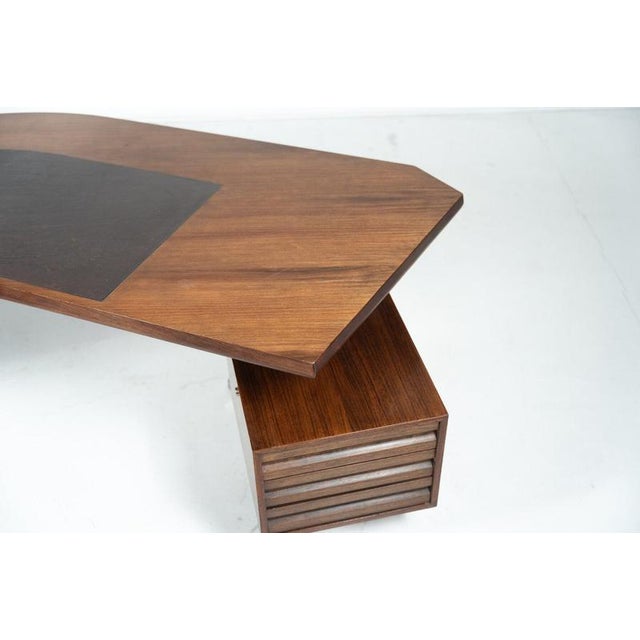 T96 Boomerang Desk by Osvaldo Borsani for Tecno, Italy, 1956 For Sale - Image 12 of 18