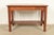 Mission Stickley Brothers Style Antique Mission Oak Arts & Crafts Writing Desk, Newly Refinished For Sale - Image 3 of 14