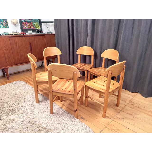 Chairs by Rainer Daumiller for Hirtshals Savvaerk, Denmark, 1970s, Set of 6 For Sale - Image 6 of 18