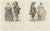 Pauquet Frères, French Costumes of Nobles from Lorraine, 1860, Prints, Set of 2 For Sale