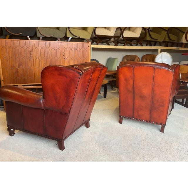 Wesley Hall Chairs with Ottoman, Set of 3 For Sale - Image 4 of 18
