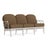 Brown Jordan Calcutta Sofa, Dove frame with Fusion Moccasian fabric For Sale - Image 12 of 12