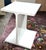 Brickel Associates Ward Bennett Modern White 3078 I-Beam Table and Stool for Brickell, C. 1969, Usa For Sale - Image 4 of 4