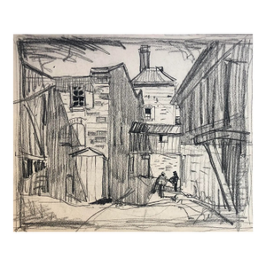 1930s Norman Kent Paris City Scene