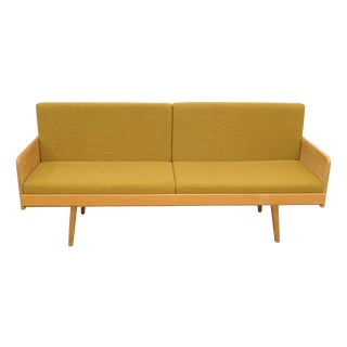 Mid-Century Folding Sofa from Interier Praha, Czechoslovakia, 1960s For Sale