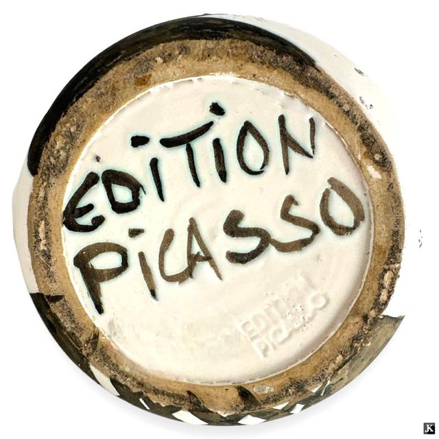 Mid 20th Century Pablo Picasso Glazed Earthenware Têtes Pitcher For Sale - Image 5 of 5