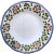 Traditional Rosa Dinner Plate, Simplified For Sale - Image 3 of 3