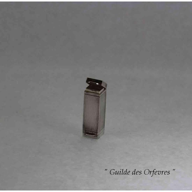 1990s Sterling Silver Double Pill Box, Square For Sale - Image 4 of 14