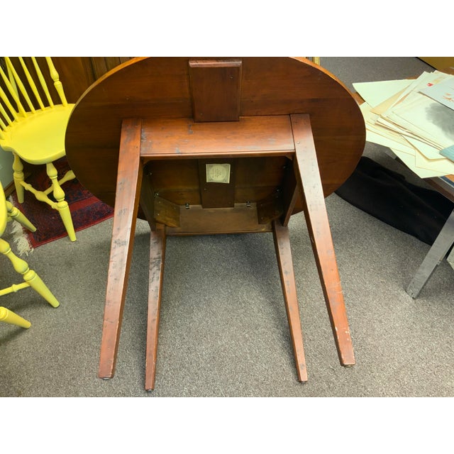 Wood 20th Century Farmhouse Table by Stephen Von Hohen, For Sale - Image 7 of 9
