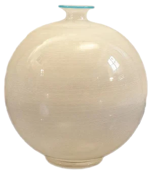 Italian Murano Glass Vase by Ercole Barovier for Barovier & Toso, 1980s