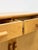 Vintage Coastal Wicker Rattan Blonde Buffet Natural Wood Two Drawer Cabinet For Sale - Image 15 of 18