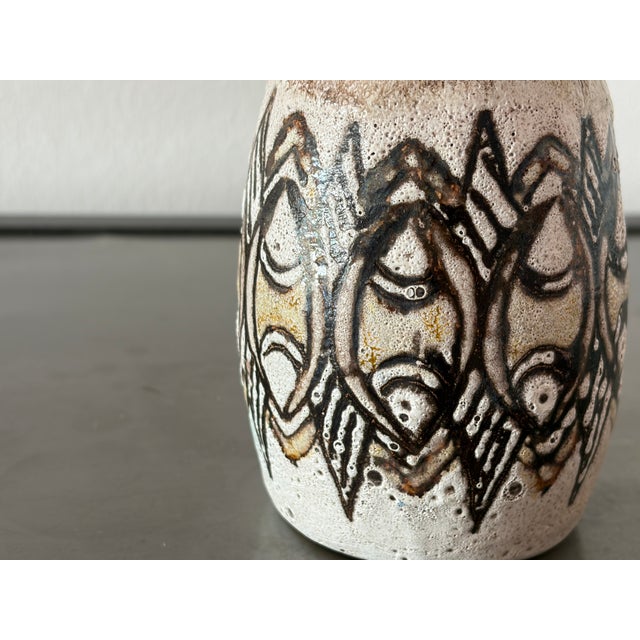 Maritime Mug with Stylized Fish Motifs from Rügen Keramik, 1970 For Sale - Image 9 of 18