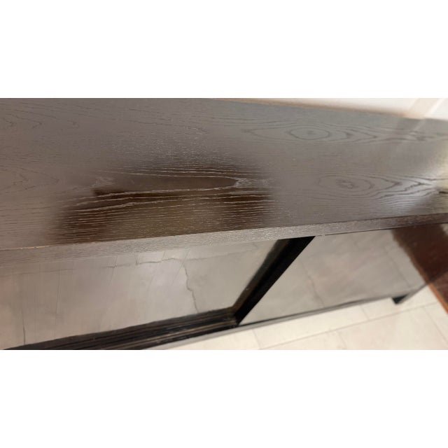 Rh 80" Wyeth Carbonized Split Bamboo Sideboard: For Sale - Image 9 of 12