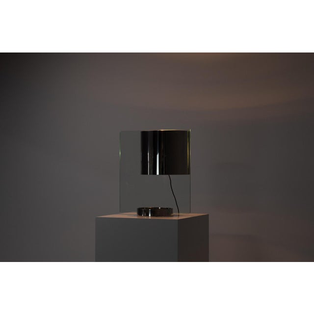 Glass Table Lamp by Ennio Chiggio for Lumenform, 1970 For Sale - Image 7 of 14