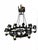 Niermann Weeks Regency Style Tole Chandelier For Sale - Image 11 of 11