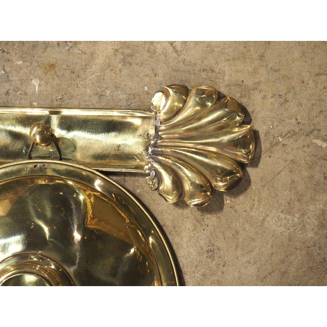 Decorative Antique Brass Kitchen Wall Hanging From Languedoc, France, C. 1910 For Sale - Image 10 of 15