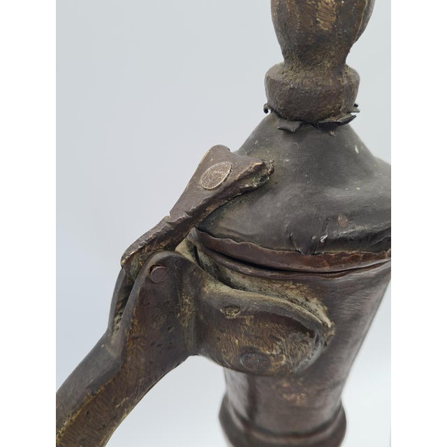 Metal Antique 19th Century Ottoman Copper Ewer For Sale - Image 7 of 11