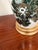 Pair of Vintage Mid Century Modern Japanese Kutani Hand Painted Table Lamps With Peacock, Flowers and Gold For Sale - Image 9 of 11