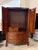 Dark Espresso Wood Media Armoire Cabinet For Sale - Image 4 of 12