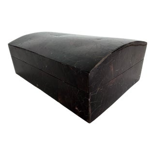 1980's Maitland Smith Tessellated Shelf Box For Sale