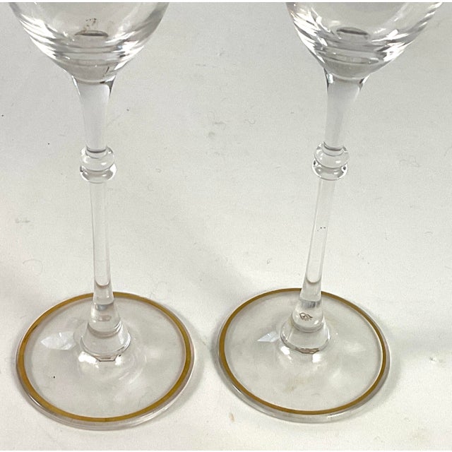 Nualart of Spain-Champagne Coupes-With a Mosaic Band, Done in Gilt and Enamel Around the Bowl – A Pair For Sale - Image 6 of 6