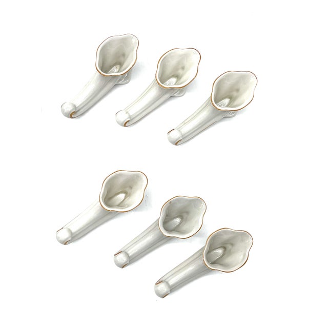 Art Deco Porcelain Knife Bench and Lounger by Oscar Schlegelmilch, 1920s, Set of 12 For Sale - Image 6 of 14