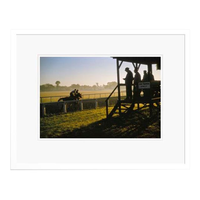 Morning Training at Saratago 1960 by Toni Frissell Framed C Print For Sale