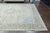 1970s Vintage Persian Handmade Wool Cotton Beige Blue Area Rug For Sale - Image 10 of 11