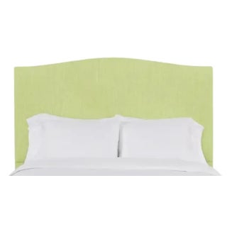 Hazel Queen Headboard, Apple Linen For Sale