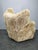 Wood Art Deco Wingback Armchair in Honey Skandilock Sheepskin, 1930s For Sale - Image 7 of 11