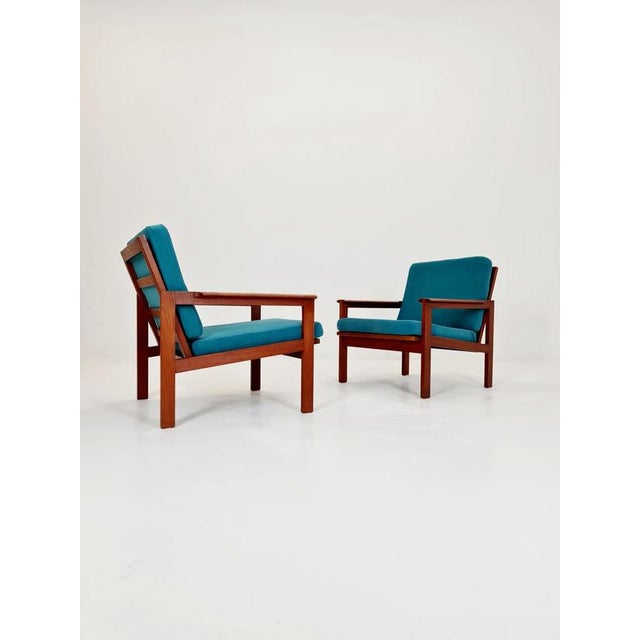 Mid-Century Modern Easy Lounge Chair by Illum Wikkelso for Niels Eilersen, 1960s For Sale - Image 10 of 11