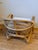 Wood Serena and Lily Edgewater Rattan Lounge Armchair For Sale - Image 7 of 12