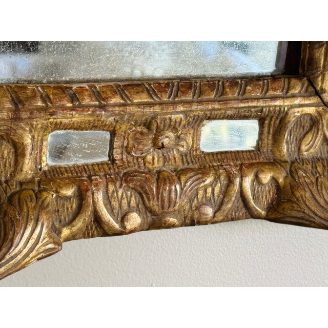 18th Century Louis Xv Style Gilt Wood Mirror For Sale - Image 15 of 18