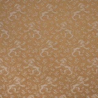 Schumacher Ewan'S Beasts Fabric In Wheat For Sale