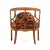 Brown Billy Haines Mid Century Fruitwood Barrel Back Lounge Chairs - Pair For Sale - Image 8 of 12