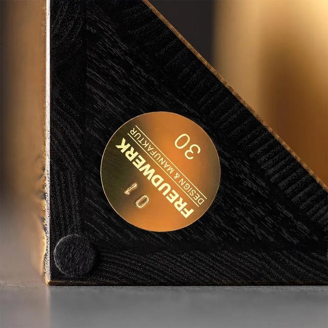 Wood Large Acacia Nun Vase by Matthias Scherzinger For Sale - Image 7 of 8