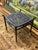 Metal Hanamint Tuscany Outdoor Cast End Table For Sale - Image 7 of 12