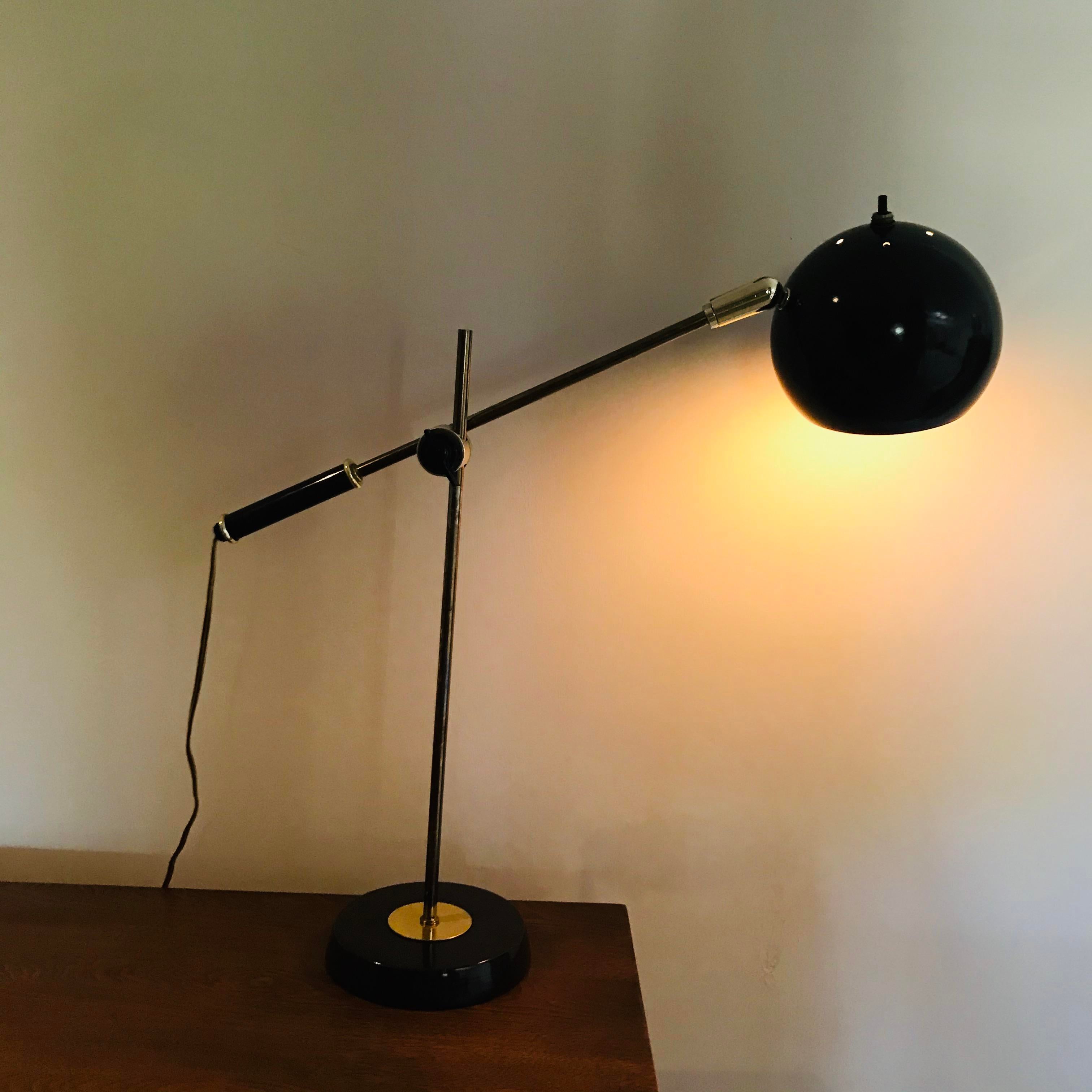mid century eyeball lamp