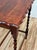 Antique Pie Crust Top English Oak Barley Twist Side Table For Sale - Image 9 of 10