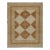 Rug & Kilim’s Distressed Tribal Style Rug in Beige, Brown and Gold Patterns For Sale